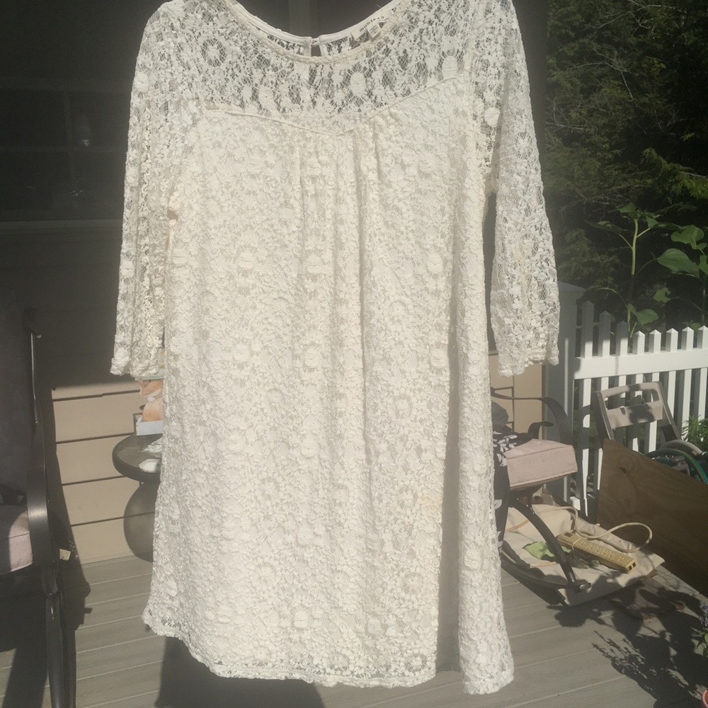 White Lace Dress **Proceeds to Charity**